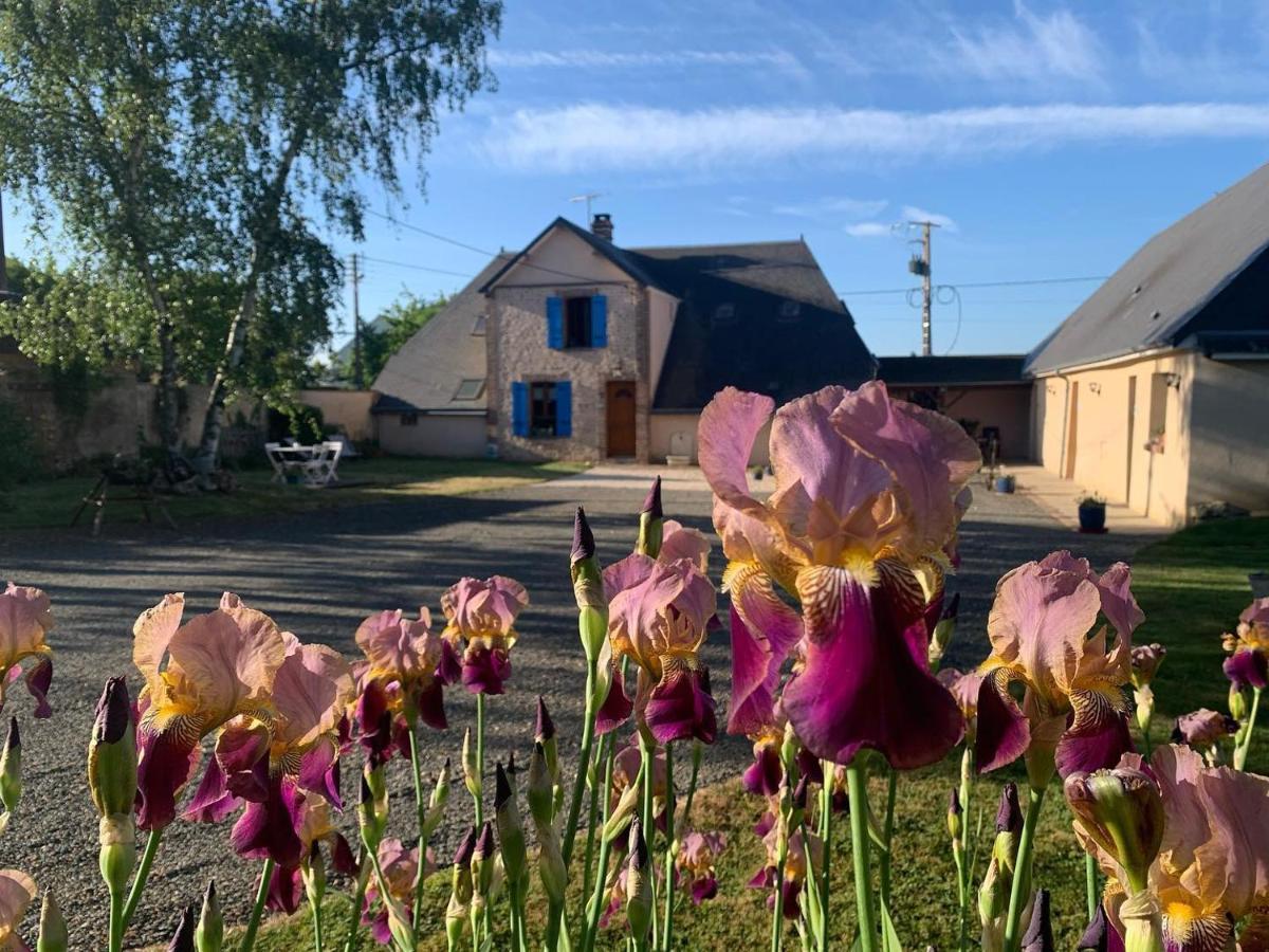 Bed and Breakfast Les Logis Du Breuil Marchéville Exterior foto