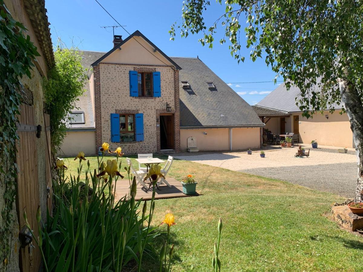 Bed and Breakfast Les Logis Du Breuil Marchéville Exterior foto